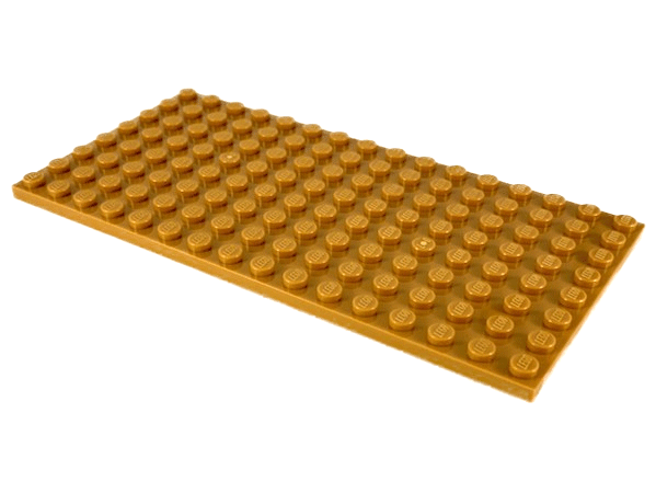 Plate 8 x 16 in Medium Nougat