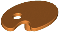 Equipment Paint Palette in Medium Nougat