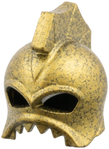 Helmet Underwater Atlantis Portal Emperor in Speckle Black-Gold