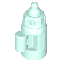 Equipment Baby Bottle with Handle in Light Aqua