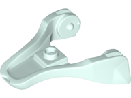Creature Body Part, Dragon Head Lower Jaw with 1 Stud in Light Aqua