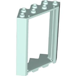 Door Frame 4 x 4 x 6 Corner in Light Aqua