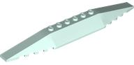 Brick Wedged, Sloped 2 x 16 Triple in Light Aqua