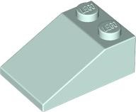 Brick Sloped 33° 3 x 2 in Light Aqua