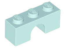 Brick Arch 1 x 3 in Light Aqua