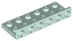 Bracket 2 x 6 - 1 x 6 Inverted in Light Aqua