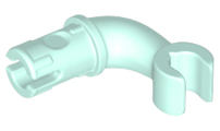 Arm, Long, with Technic Pin in Light Aqua