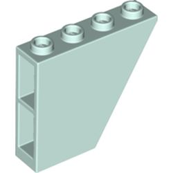 Brick Sloped Inverted 60° 1 x 4 x 3 in Light Aqua