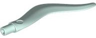 Plant / Animal Body Part, Tree / Branch / Tail / Appendage / Tentacle with Pin in Light Aqua