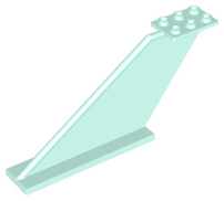 Tail 12 x 2 x 5 in Light Aqua