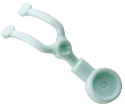 Equipment Medical Neckwear Stethoscope in Light Aqua