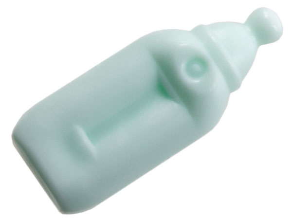 Equipment Medical Feeding Bottle in Light Aqua