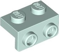 Bracket 1 x 2 - 1 x 2 in Light Aqua