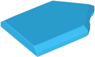 Tile Special 2 x 3 Pentagonal in Dark Azure