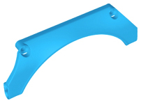 Technic Panel Car Mudguard Arched 15 x 2 x 5 in Dark Azure
