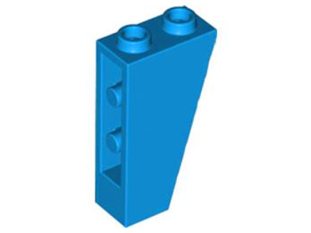 Brick Sloped Inverted 75° 2 x 1 x 3 in Dark Azure