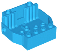Vehicle Base 6 x 5 x 2 [2 Seats] in Dark Azure