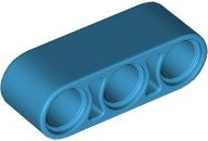 Technic Beam 1 x 3 Thick in Dark Azure