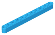 Technic Beam 1 x 11 Thick in Dark Azure