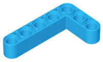 Technic Beam 3 x 5 L-Shape Thick in Dark Azure