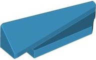 Brick Wedged, Sloped 1 x 5 x 1 1/3 Right in Dark Azure