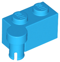 Hinge Brick 1 x 4 [Upper] in Dark Azure