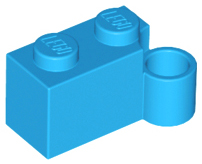 Hinge Brick 1 x 4 [Lower] in Dark Azure