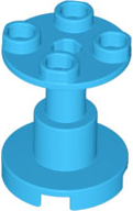 Support Round 2 x 2 x 2 Stand with Reinforced Underside in Dark Azure