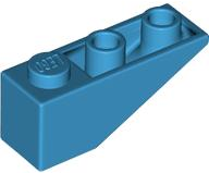 Brick Sloped Inverted 33° 3 x 1 with Internal Stopper and No Front Stud Connection in Dark Azure