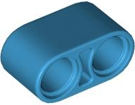 Technic Beam 1 x 2 Thick in Dark Azure