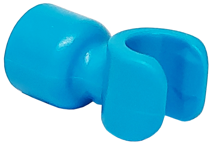 Prosthetic Hand with Bar Holder in Dark Azure