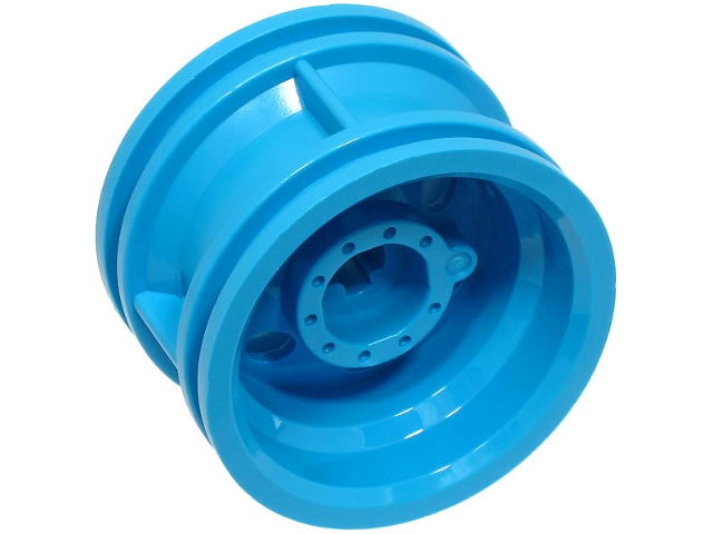 Wheel 30.4 x 20 without Pinholes, with Reinforced Rim in Dark Azure