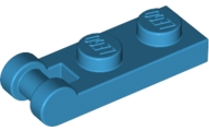 Plate Special 1 x 2 with Handle on End [Closed Ends] in Dark Azure