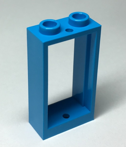 Window 1 x 2 x 3 Flat Front in Dark Azure
