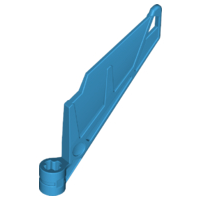 Large Figure Wing, Small in Dark Azure