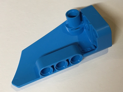 Technic Panel Fairing # 3 Small Smooth Long, Side A in Dark Azure