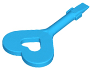 Tile Remover Key, Heart [DOTS] in Dark Azure