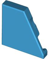 Wedge Tile 2 x 2 Right in Dark Azure