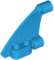 Technic Panel Triangle 5 x 4 Left in Dark Azure