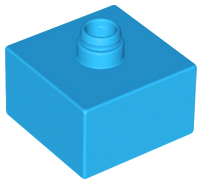 Duplo Turntable / Cannon Base 2 x 2 in Dark Azure