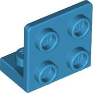 Bracket 1 x 2 - 2 x 2 Inverted in Dark Azure