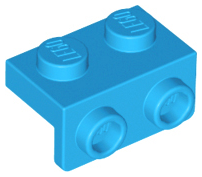 Bracket 1 x 2 - 1 x 2 in Dark Azure