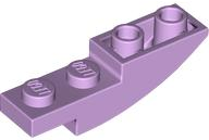 Brick Curved Inverted 4 x 1 in Lavender