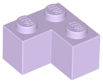 Brick 2 x 2 Corner in Lavender