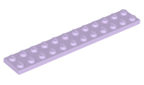 Plate 2 x 12 in Lavender