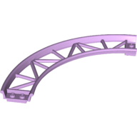 Vehicle Track, Roller Coaster, Curve in Lavender