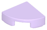 Tile Round 1 x 1 Quarter in Lavender