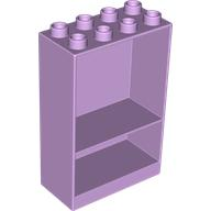 Duplo Cabinet 2 x 4 x 5 in Lavender