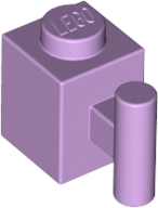 Brick Special 1 x 1 with Handle in Lavender