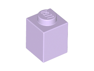 Brick 1 x 1 in Lavender